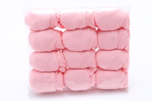 糖果襪------(條紋)1打粉紅色