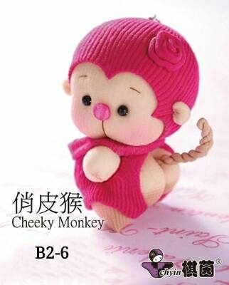 DIY材料包-糖果娃娃吊飾2《6-俏皮猴》
